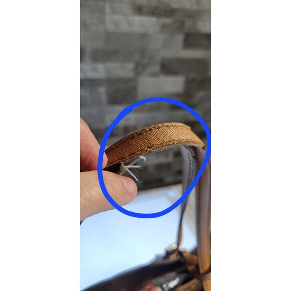 Michael Kors Jet Set Logo Pocket Brown Medium Tote Bag- - Picture 7 of 15